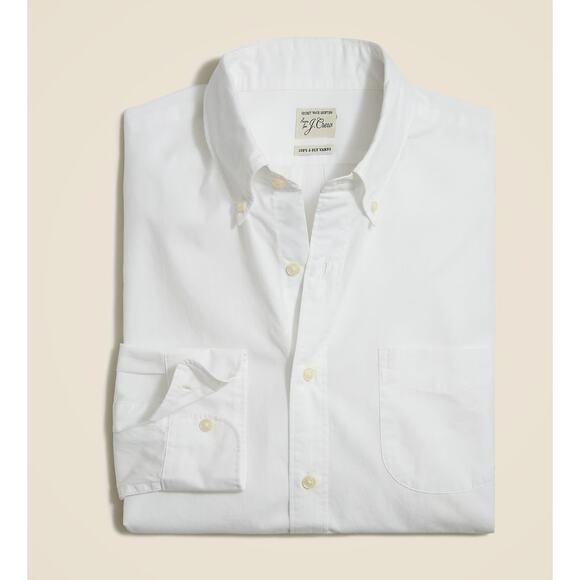 J. Crew White Casual Button Down Shirt - Picture 1 of 12